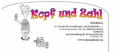 Kopf und Zahl Ausgabe 8, Herbst 2007